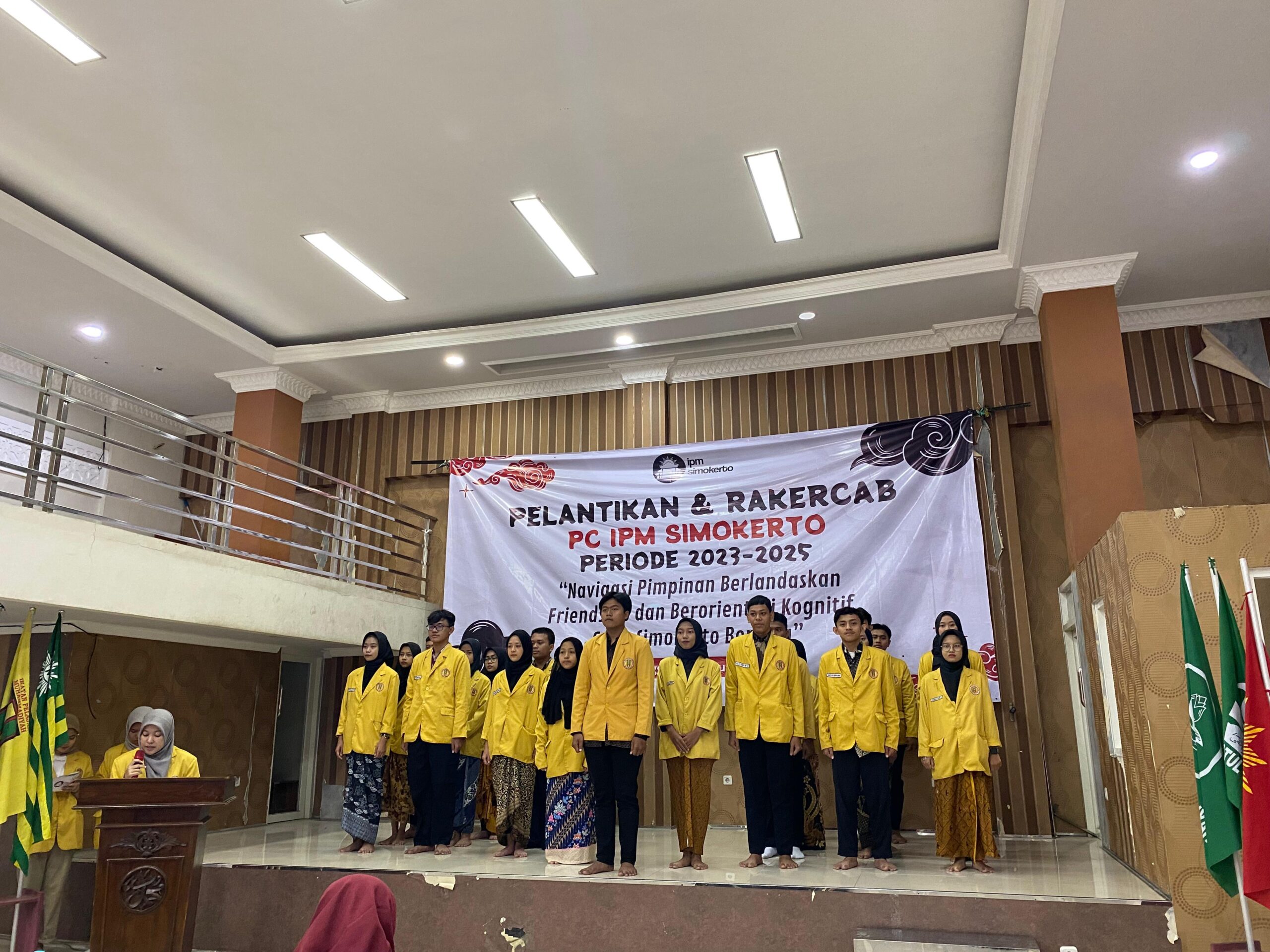 PELANTIKAN DAN RAKERCAB PC IPM SIMOKERTO, KETUA TERPILIH ALUMNI SMK MUDISA