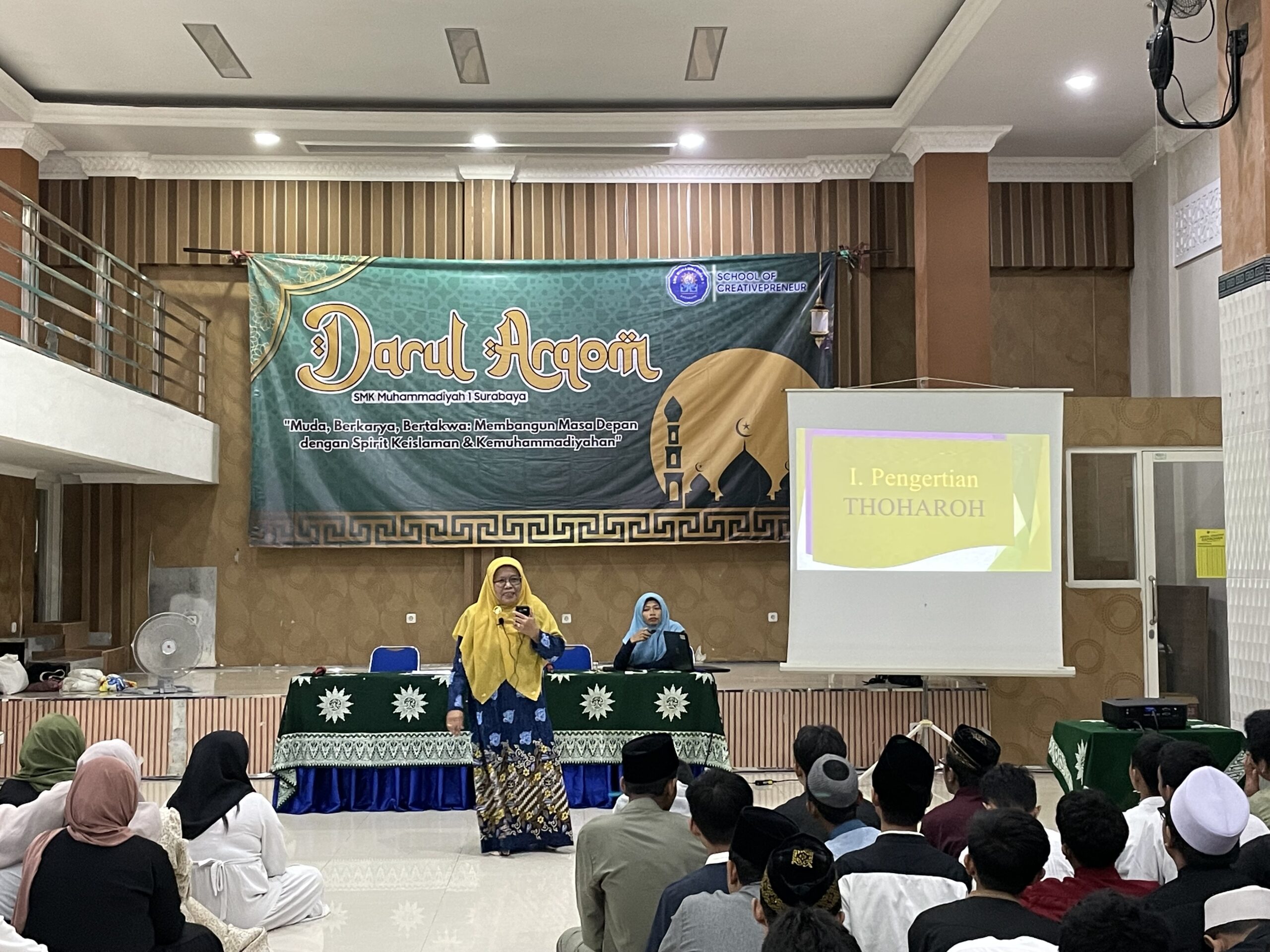 Darul Arqam SMK Mudisa, Bahas Tauhid Hingga Tata Cara Sholat