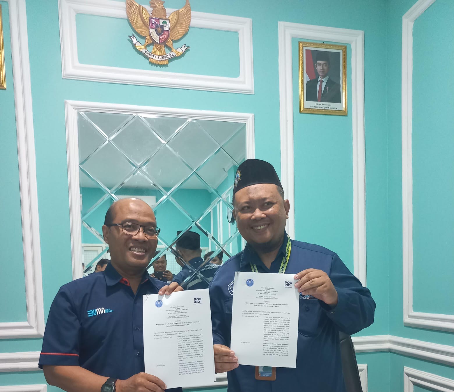 SMK Mudisa Resmi Bekerjasama Dengan PT. POS Indonesia (Persero)