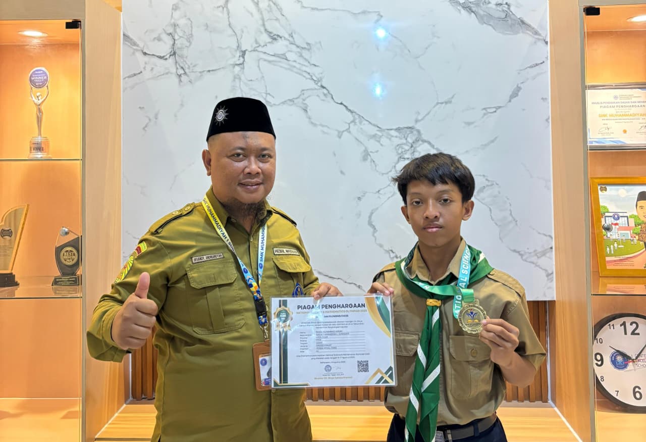 Siswa SMK Mudisa Raih Medali Emas di National Science and Math Olympiad 2025