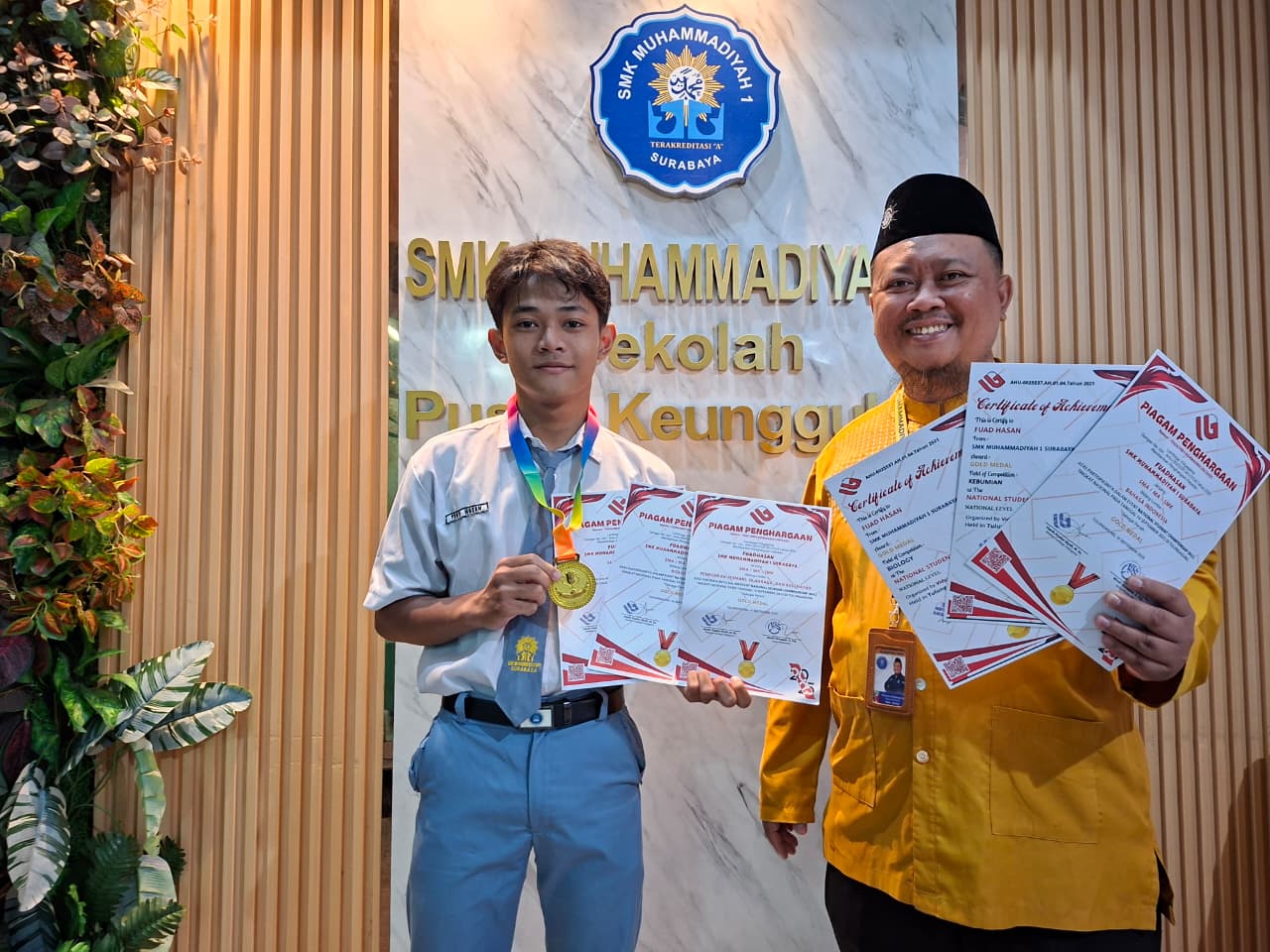 Raih 4 Medali Emas, Siswa SMK Mudisa Ukir Sejarah di National Student Championship 2025