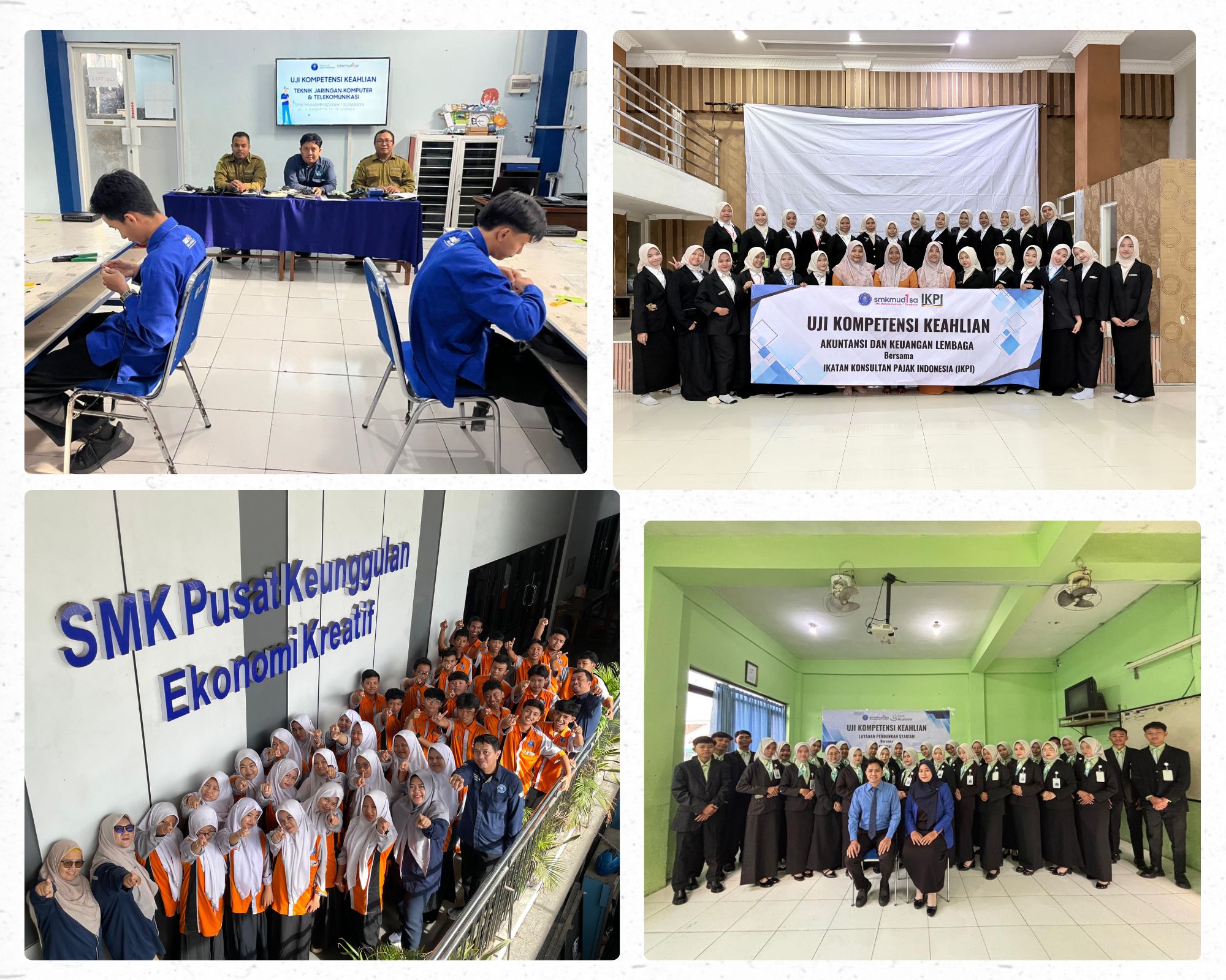 Siswa Kelas XI SMK Mudisa Unjuk Gigi dalam UKK Internal