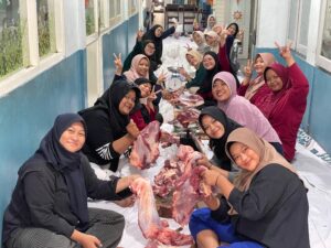 SMK Mudisa Sukses Salurkan 9 Ekor Hewan Qurban Tahun Ini