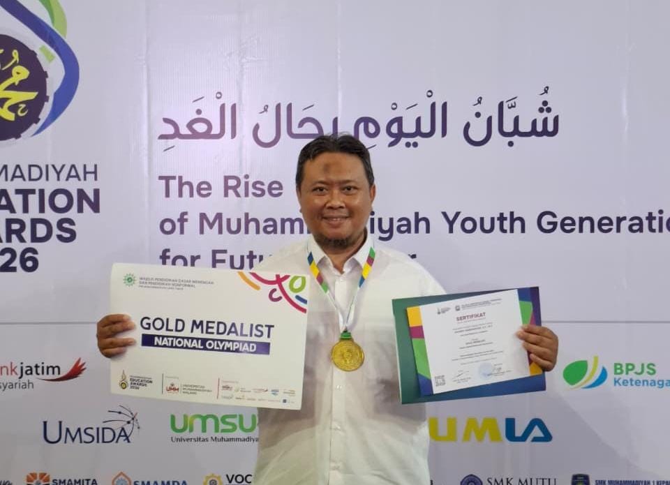 Kepala SMK Mudisa Raih Medali Emas di Muhammadiyah Education Awards 2026